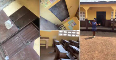 Kind Lady Who Saw That Her Primary School Needs A New Look, Helps Repaint It, Shares Beautiful Photos