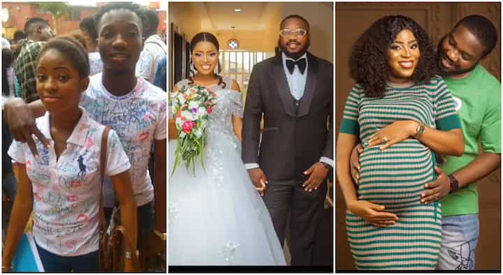 Couple Who Graduated From the Same School Gets Married, Shows Off Baby in Video