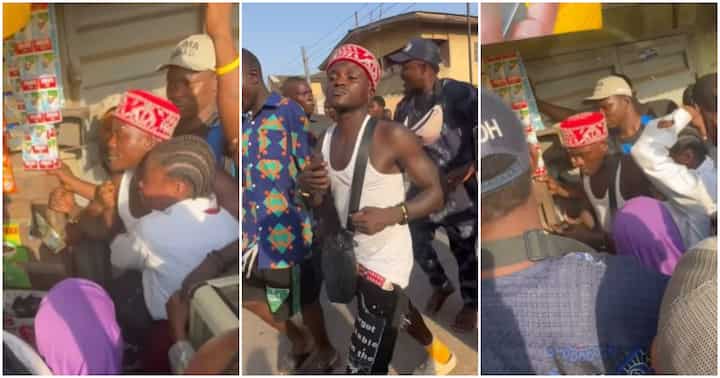 “Street Celeb”: Portable Enters Agege Market, Shares Foodstuff, Money With Women and Children, Video Trends