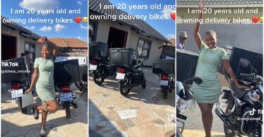 20-Year-Old Lady Buys 3 Bikes for Delivery Business, Invests in Herself