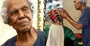 See the 101-year old woman who is still working as a hair stylist, wonderful