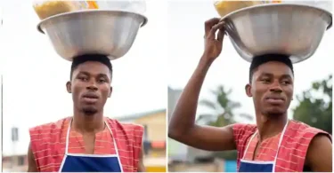 Meet Industrious Young Man Who Sells Fast Food to Pay School Fees and Support Sick Mom