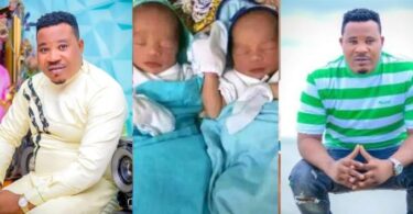 Beautiful twins are welcomed by well-known – Murphy Afolabi and his new wife