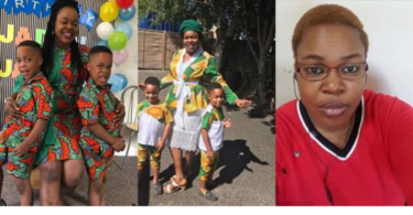 “Twins wey born Twins”- Meet Actress Taiwo Aromokun’sTwin boys with the same birthday date as their mother (photos)