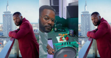 Falz prepares hard for his wedding as he shows off his cooking skills and photos idea