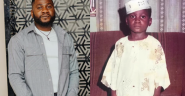 "Na from small you don stubborn"Nolloywood stars reacts to Jide Awonobona's epic throwback picture
