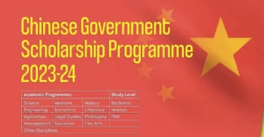 Study-In-China: 2023 Chinese Government Scholarship Program for International Students