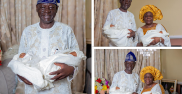 Nigerian couple finally welcomes twins After 32 years of waiting (See Photos)