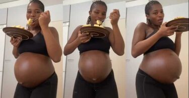 Pregnant Woman Cuts Pineaple into Plate, Dances With it in Viral TikTok Video