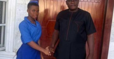 Ejikeme Joy: 16-Year-Old Daughter of Okada Rider Who Emerged Overall Best Student in UTME Gets N3m Scholarship