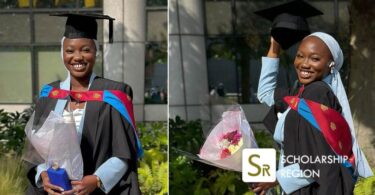 Brilliant Nigerian Lady wins best student award in university, bags Master’s degree in UK with distinctions