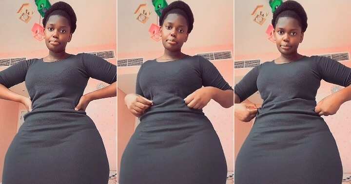 Pretty Black Girl Flaunts Her Hips and Tiny Waist in Video, Captures Attention