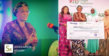 Nigeria’s First lady, Remi Tinubu awards N46million scholarships to university students who are unable to pay school fees