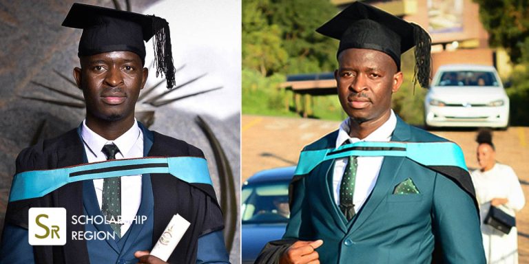Young man who worked as a gateman to pay his school fees, finally bags degree in Education with 17 distinctions
