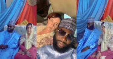 Nigerian man gets married to foreign lover in style