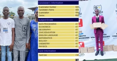 “Parents don’t have money” – Brilliant boy who scored 9As in WAEC, 7As, 2Bs in NECO seeks help to further education