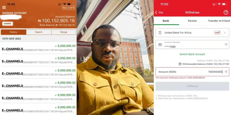 Nigerian man to share 15 new laptops, ₦2 million giveaway with followers after winning ₦102 million on SportyBet