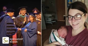 9-month-old pregnant woman graduates from US university, receives her certificate while in labour
