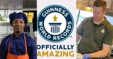 Tope Maggie, Nigerian chef, allegedly breaks Irish chef, Alan Fisher’s 119-hour and 57-minute GWR cooking record