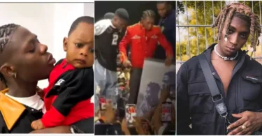 “I can’t put this in my house” – Bella Shmurda rejects portrait of Mohbad and son, Liam by fan