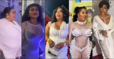 Foluke Daramola, others blasted over ‘tacky’ outfits to Kwam 1’s All-white party