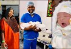 Congratulations pour in as famed comedian and actor, MC Mbakara welcomes his fourth child with his wife, Lolo.