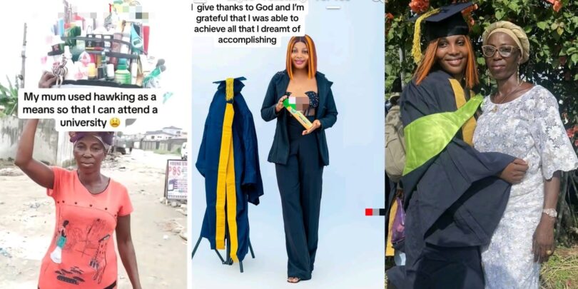 Hawking mother’s hard work pays off as she becomes land, shop owner, daughter graduates from university